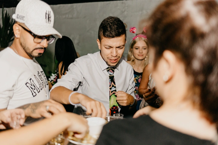 Rafael, graduado em engenharia civil, pela FSG. Sua festa aconteceu no Jockey Club Eventos na cidade de Caxias do Sul-RS.